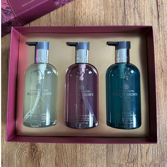 Molton Brown Floral & Aromatic Hand Care Collection Full Size Gift Box NEW